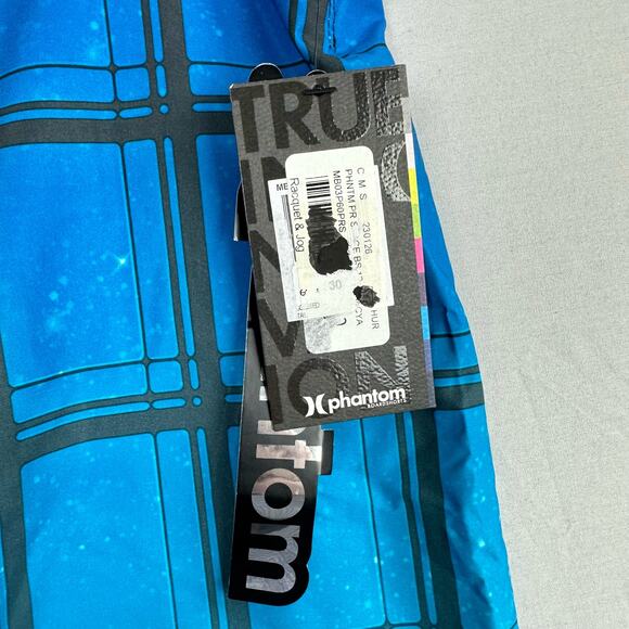 Hurley Phantom Puerto Rico Space Board Shorts Men’s 30 Blue - Picture 6 of 7